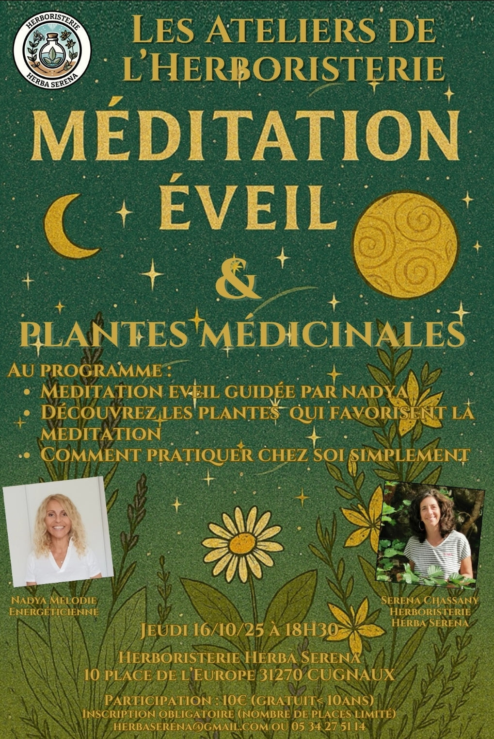 Atelier Méditation & Plantes médicinale