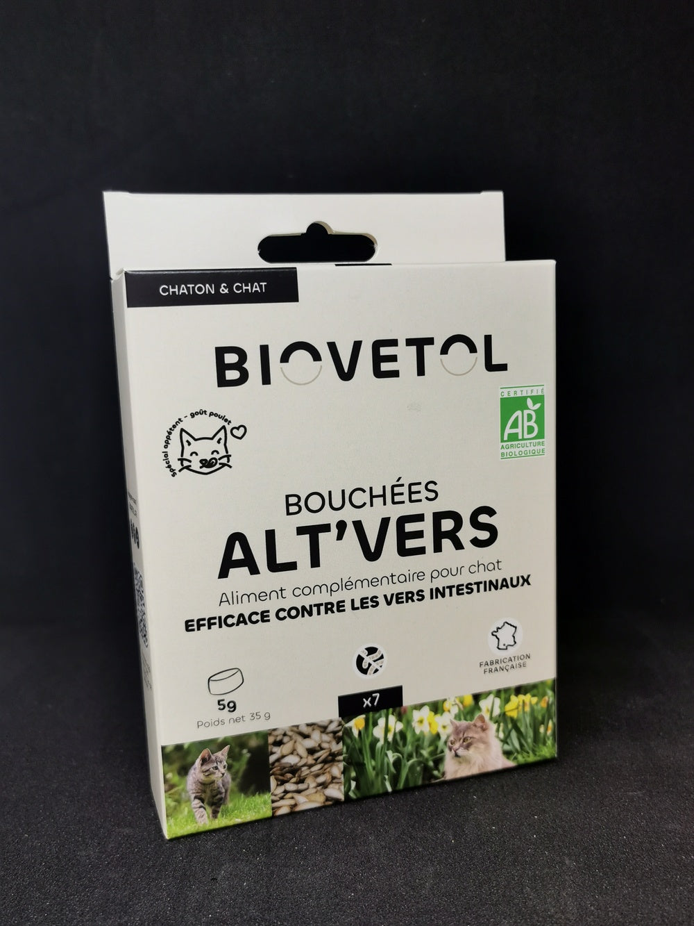 Bouchées Alt’vers Chat Bio