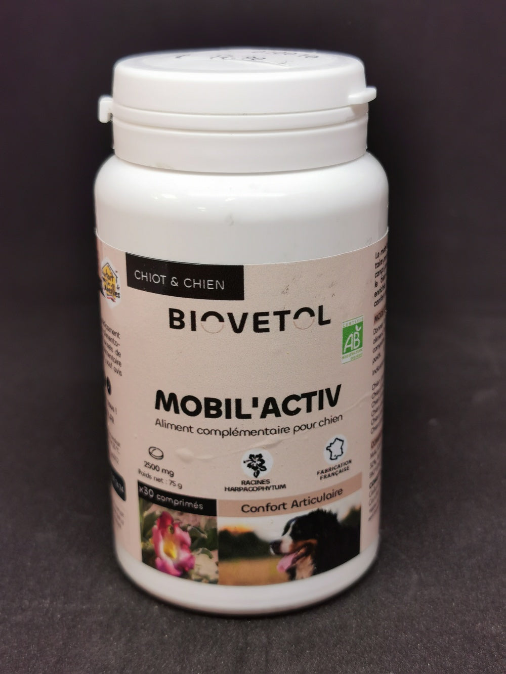 Comprimés Mobil'Active Chiot / Chien Bio