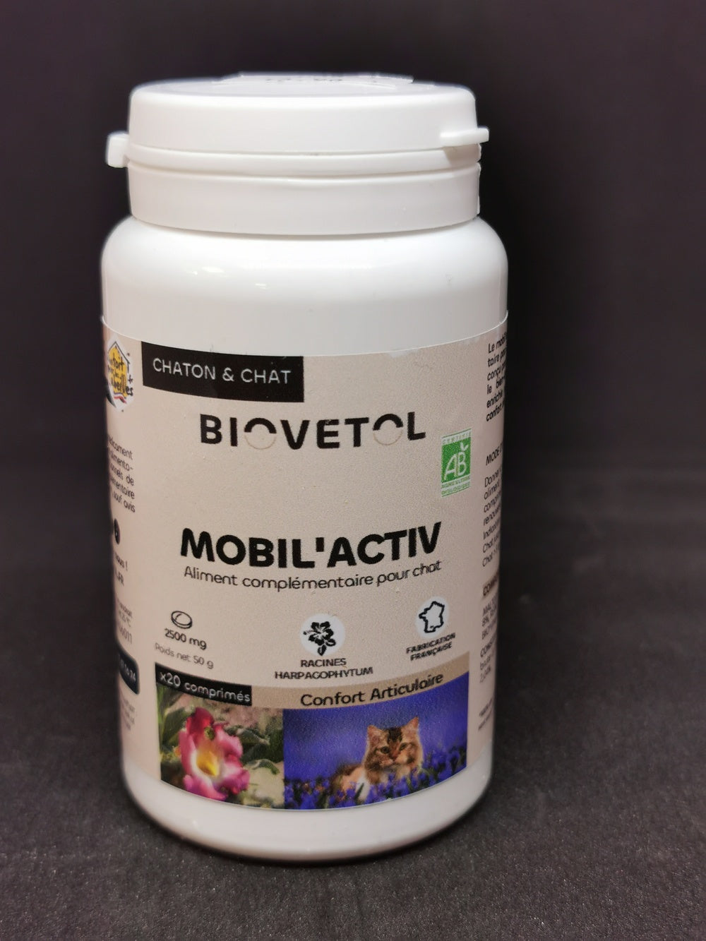 Comprimés Mobil'Active Chat / chaton Bio