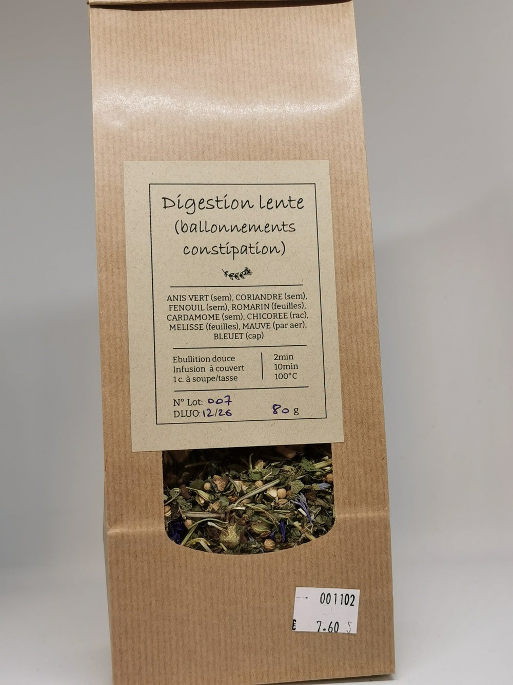 Tisane Digestion lente BIO