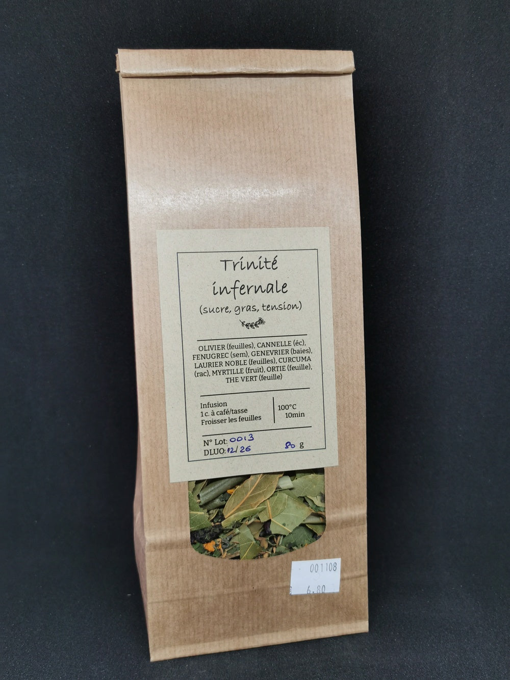 Tisane Trinité infernale (sucre, gras, tension)
