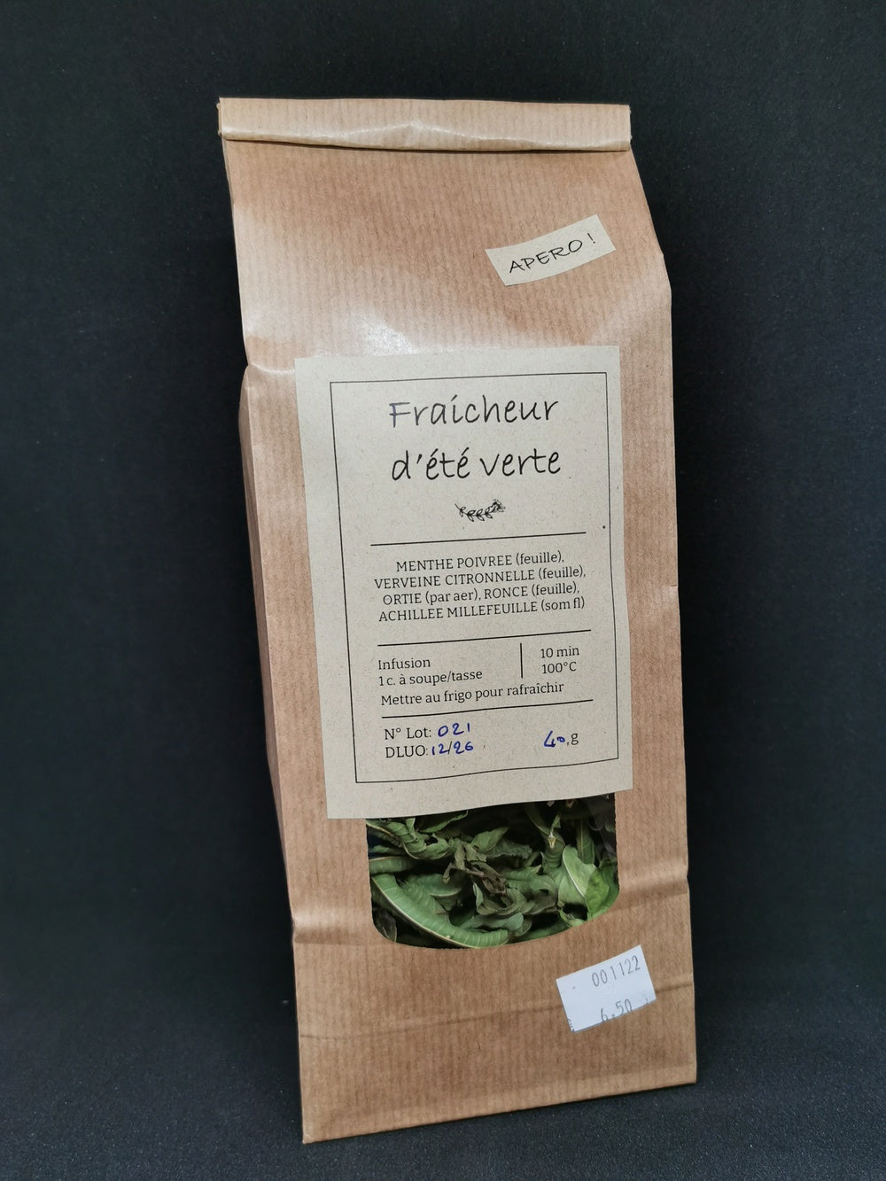 Tisane Fraicheur d'été verte