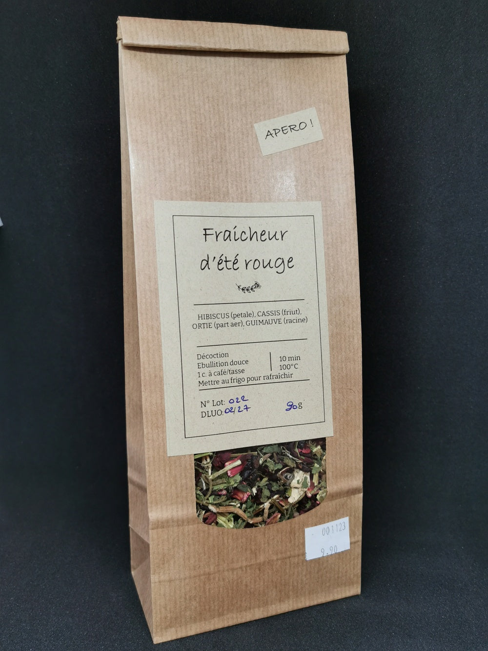 Tisane Fraicheur d'été rouge