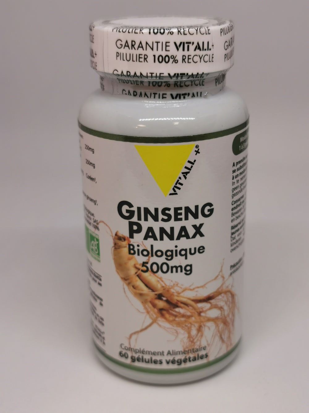 GINSENG PANAX BIO* 500mg