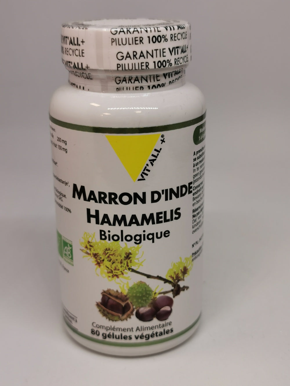 MARRON D'INDE 150mg + HAMAMELIS 200mg BIO*