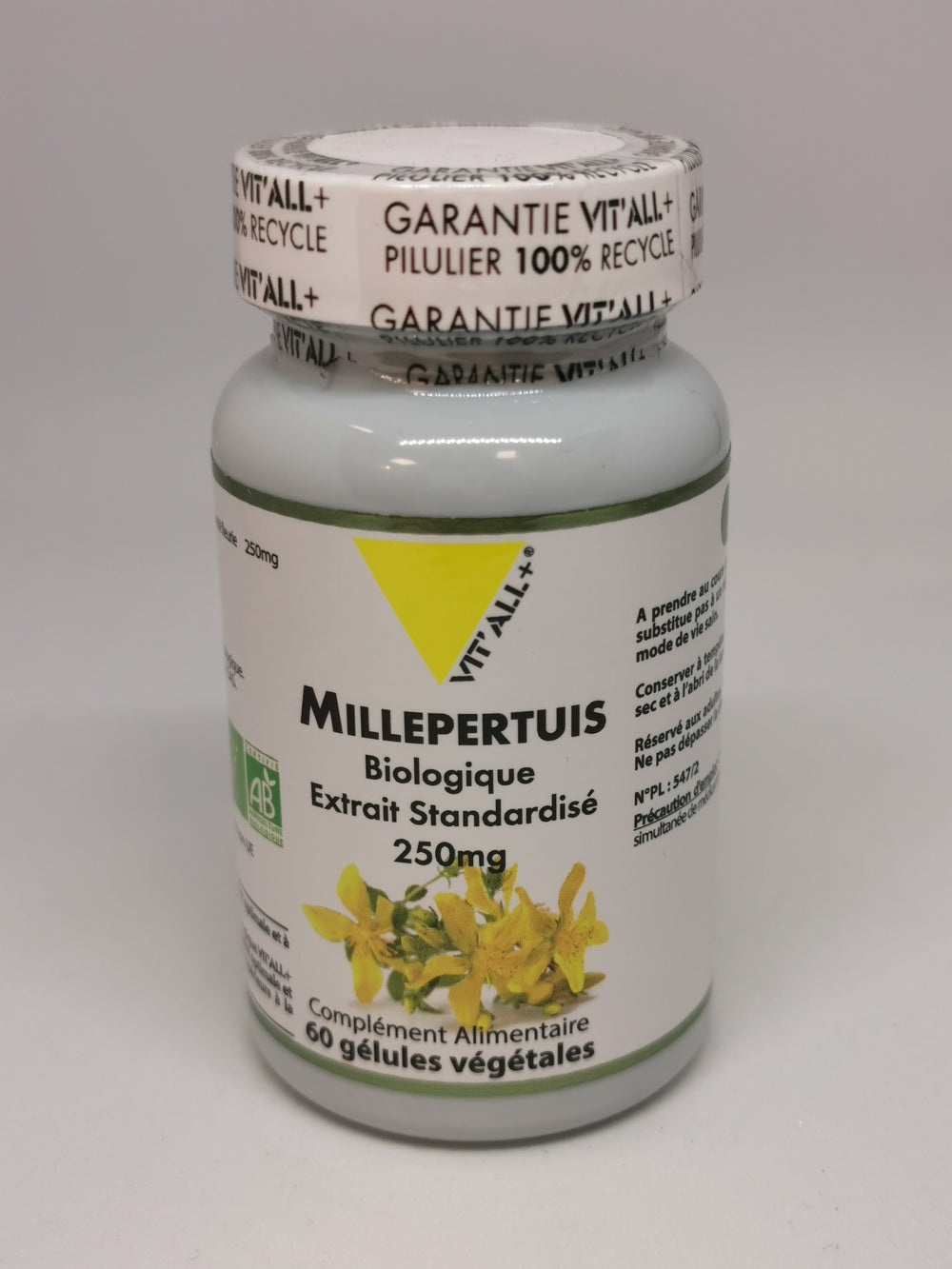 MILLEPERTUIS BIO* 250mg Extrait Standardisé
