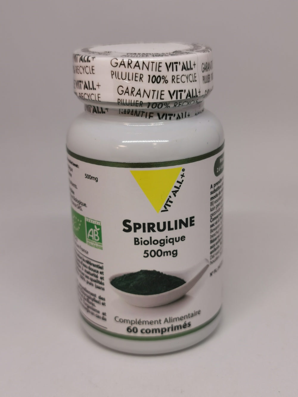 SPIRULINE BIO* 500mg - Cultivée en France