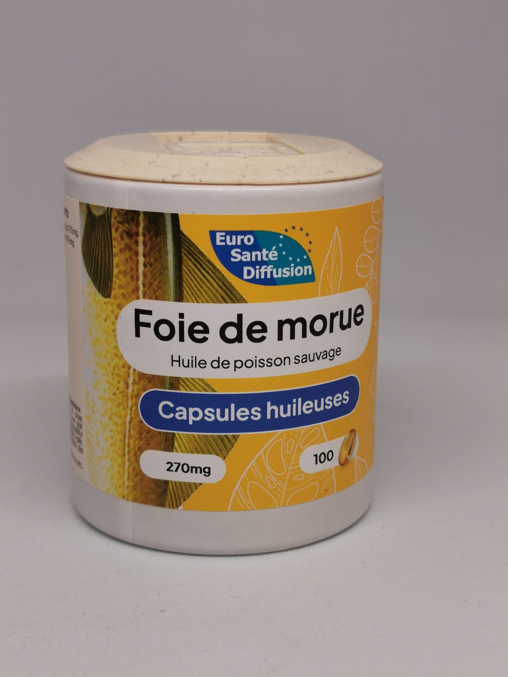 CAP.HUIL.FOIE DE MORUE 270MG