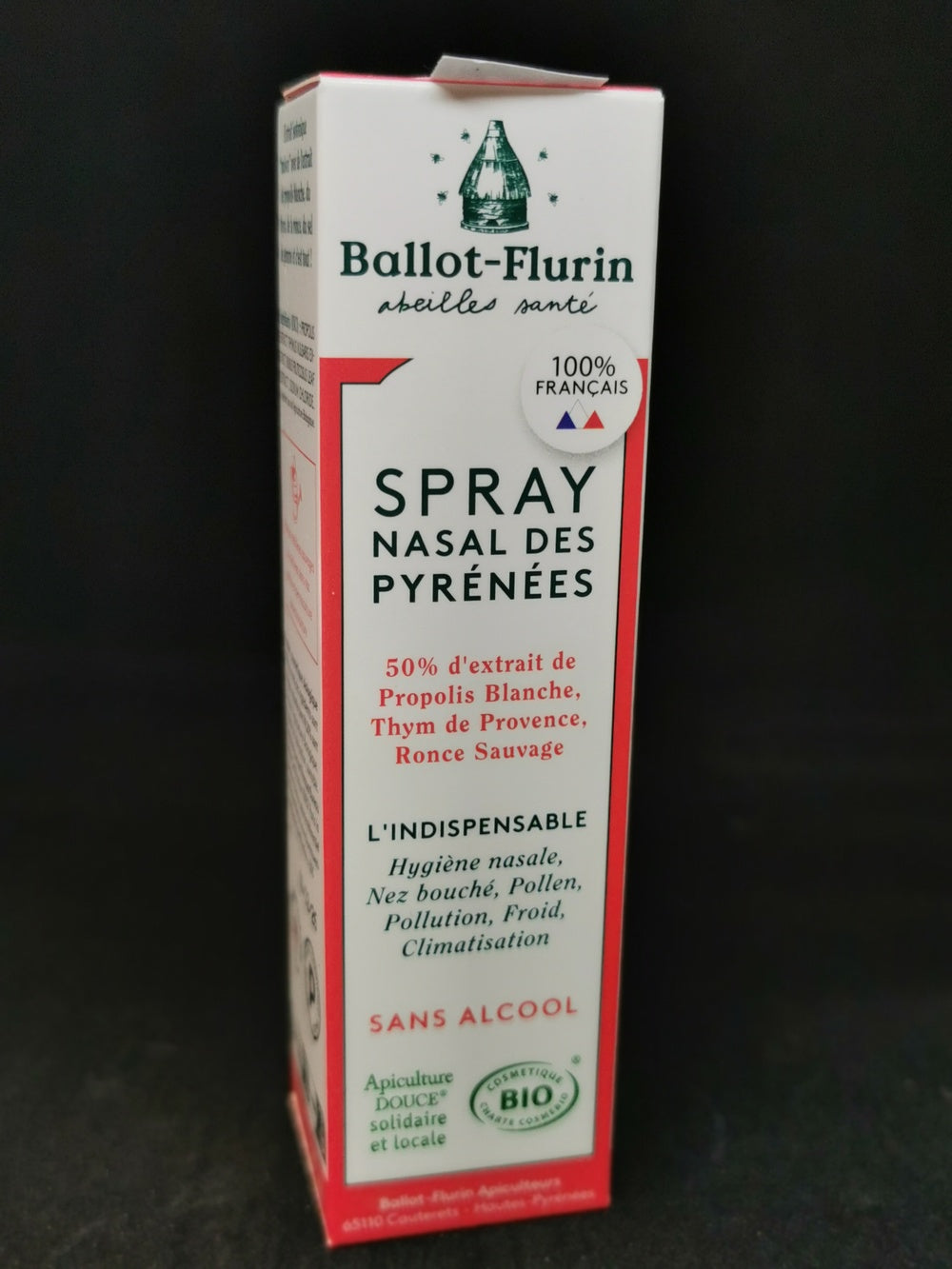 Spray nasal des Pyrénées - sans alcool