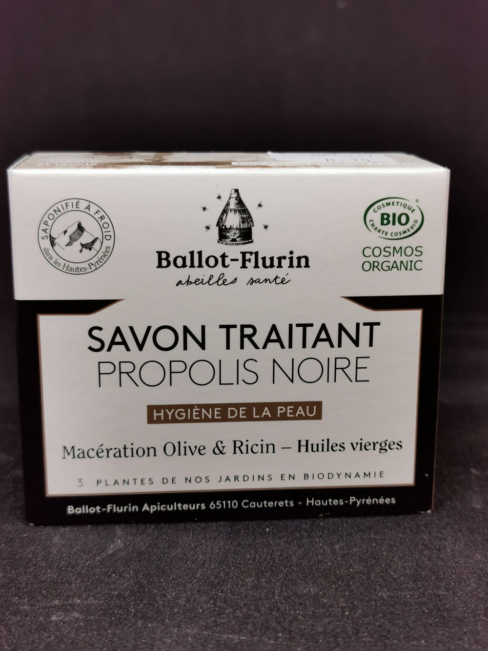 Savon traitant propolis noire