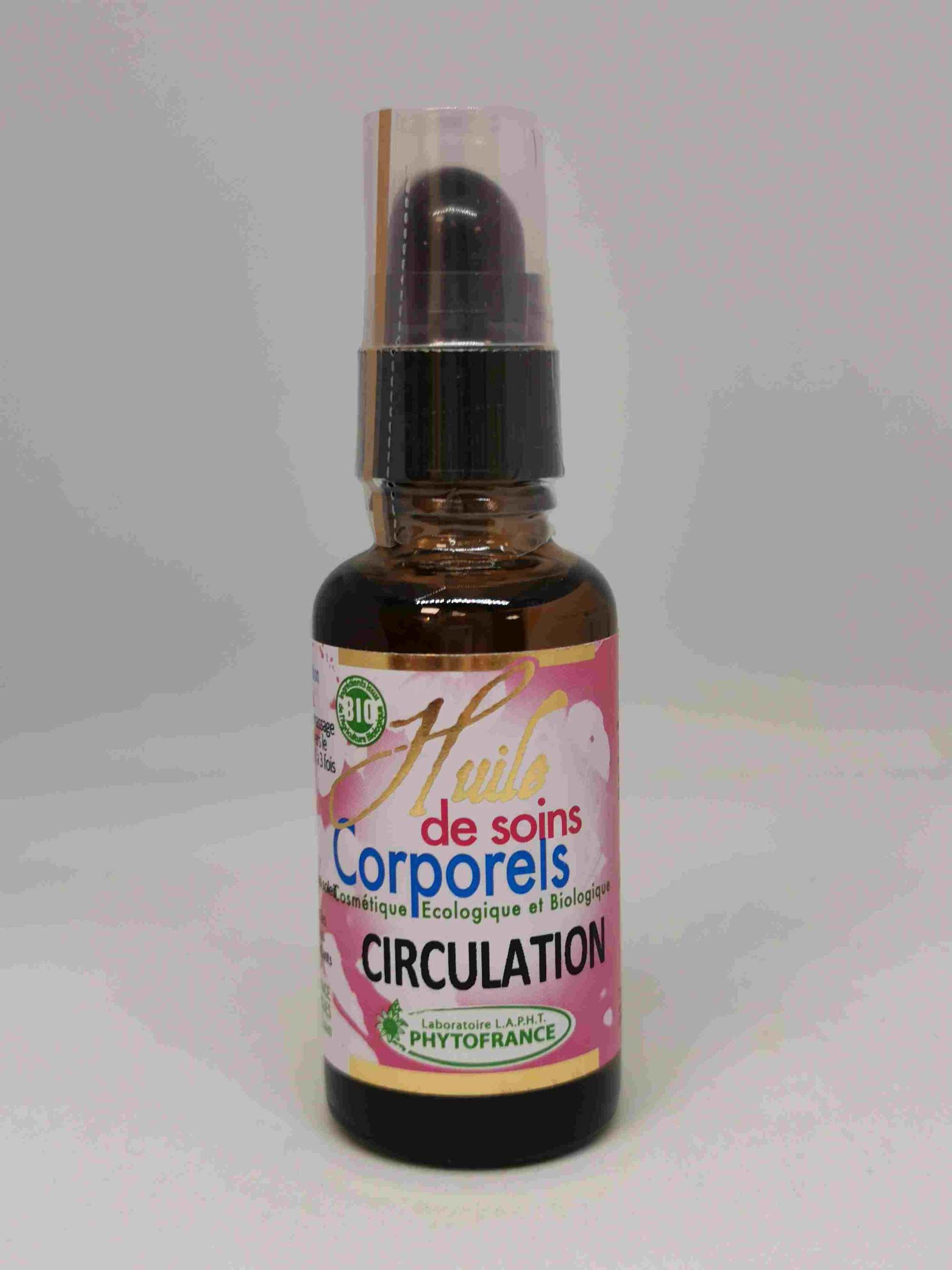 Huile de Soins corporels Circulation