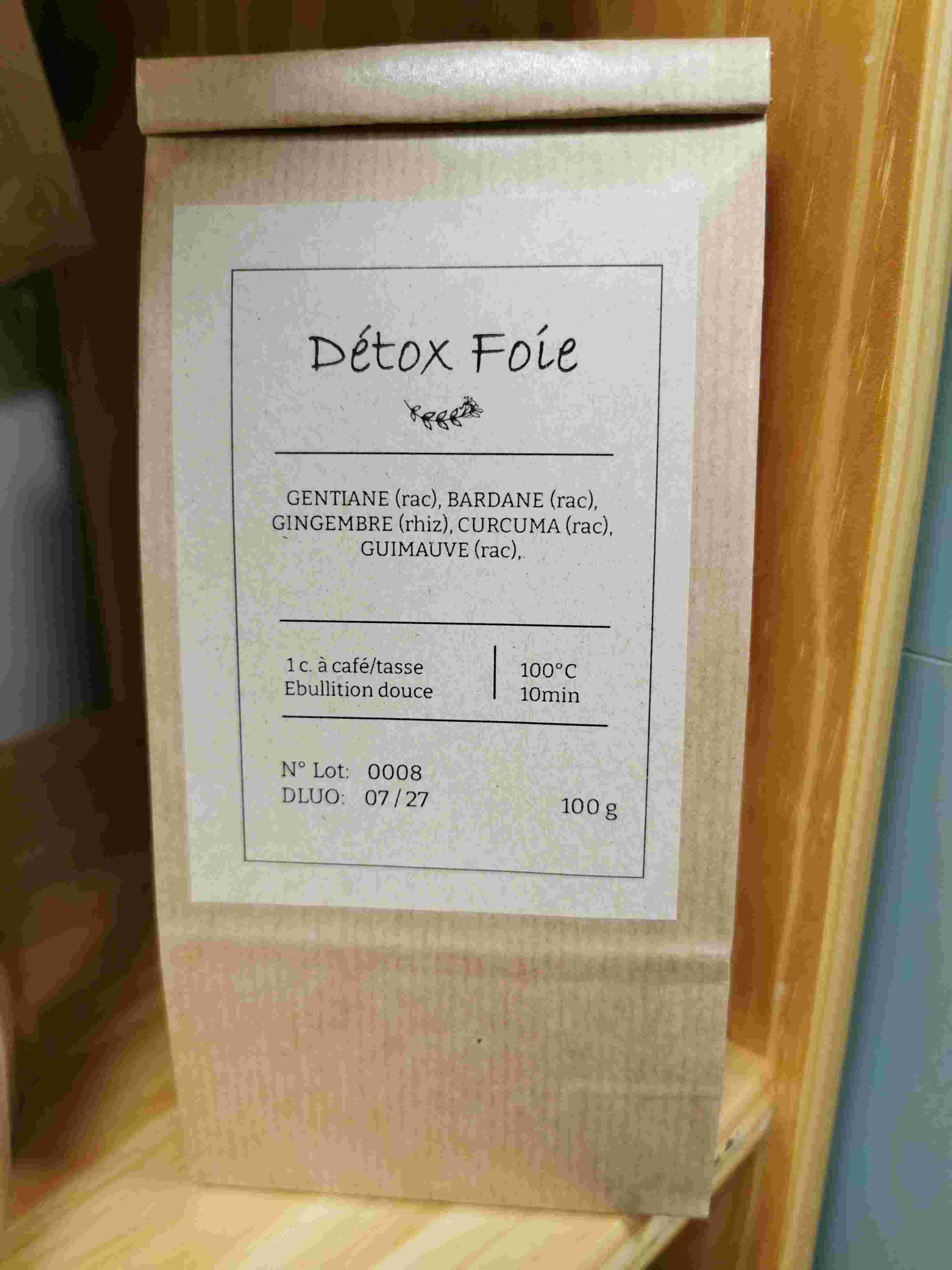 Tisane Detox Foie BIO