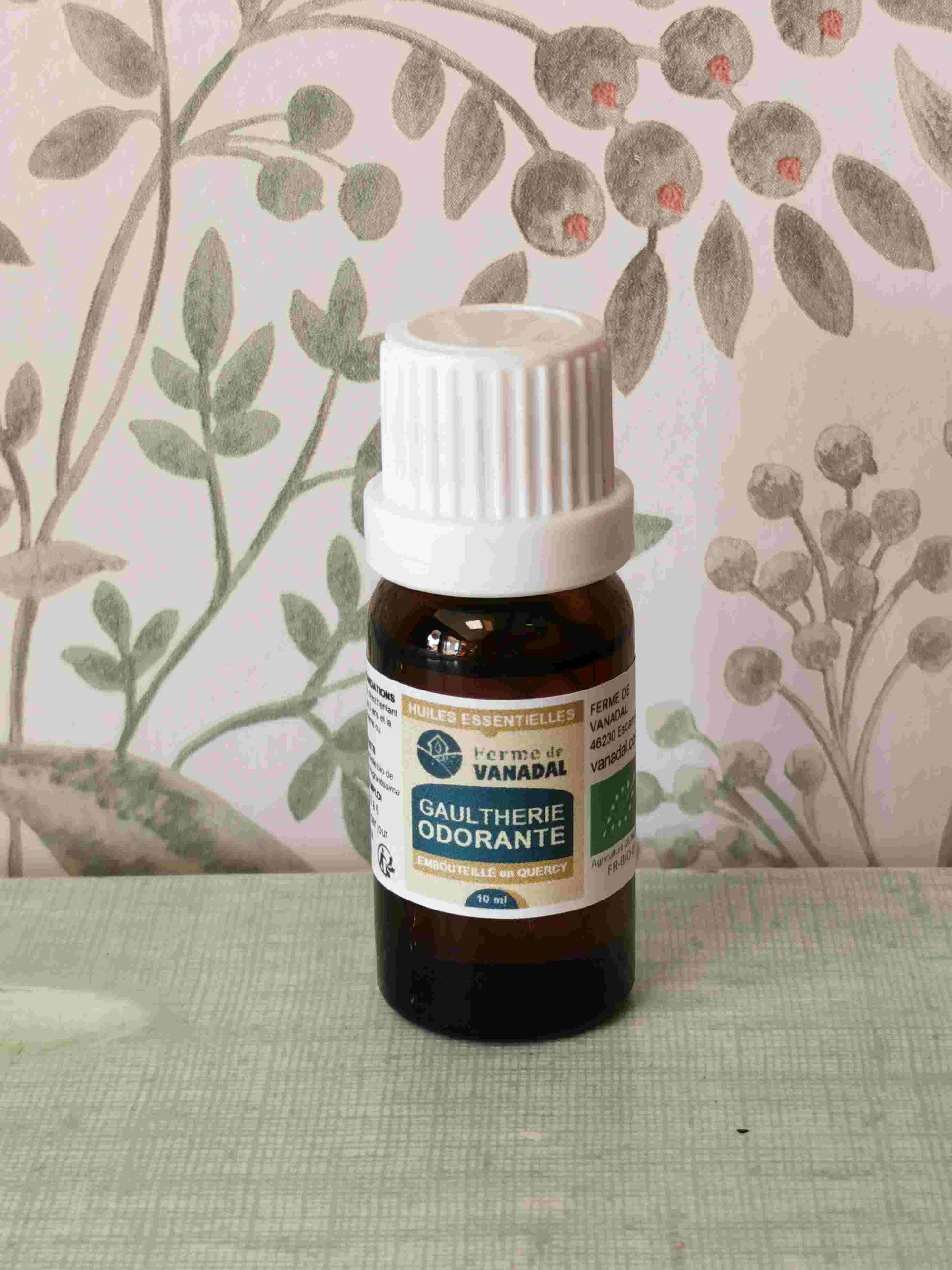 Huile essentielle de Gaultherie odorante BIO