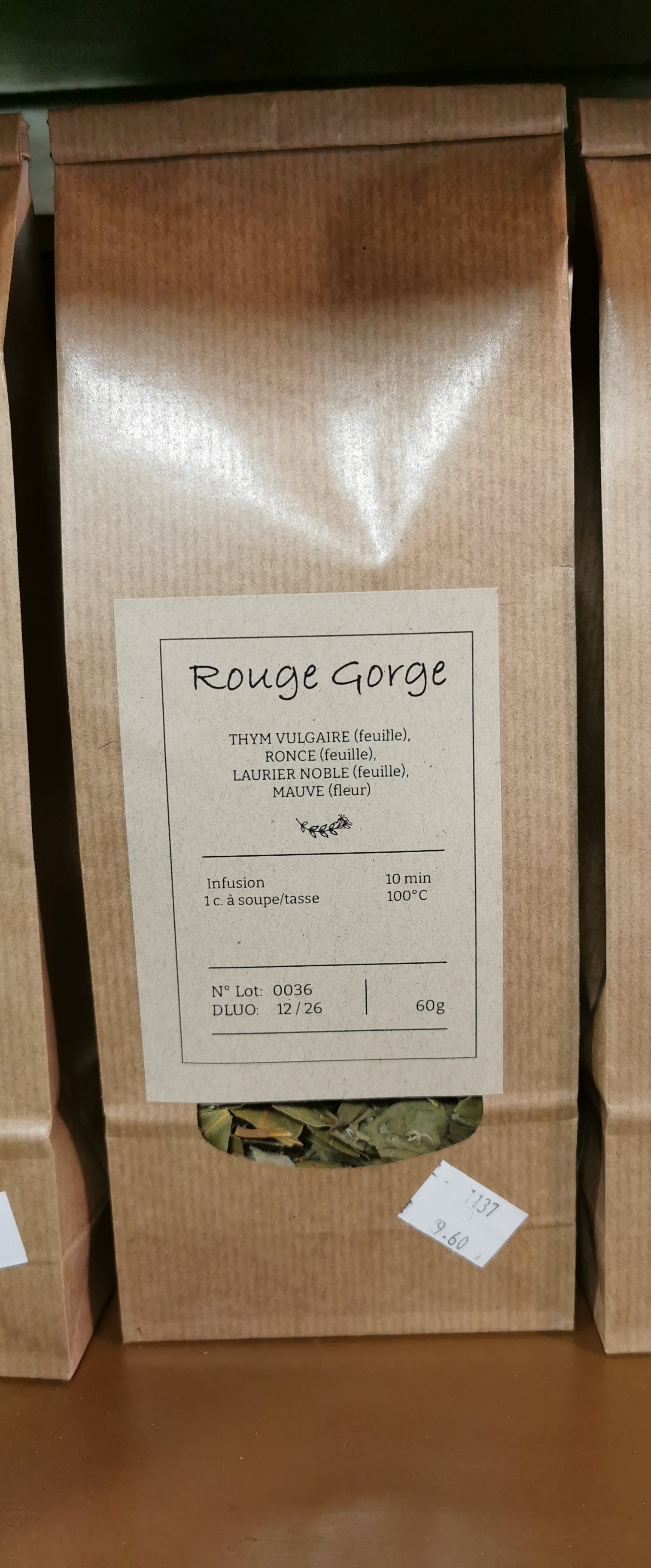 Tisane Rouge gorge